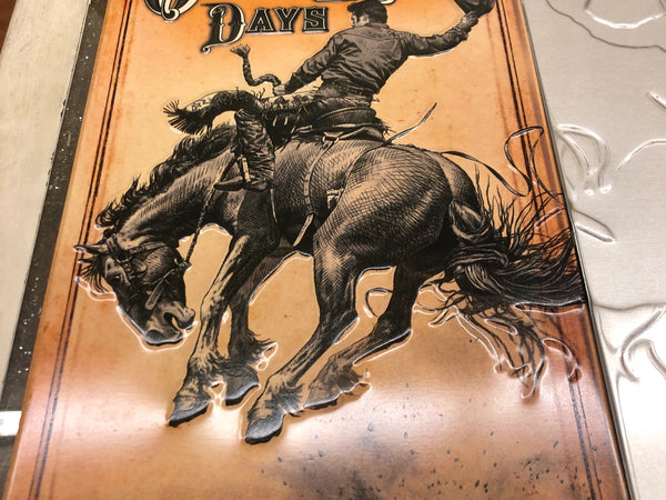 Gold Rush Days Tin Rodeo Poster – Stepp West
