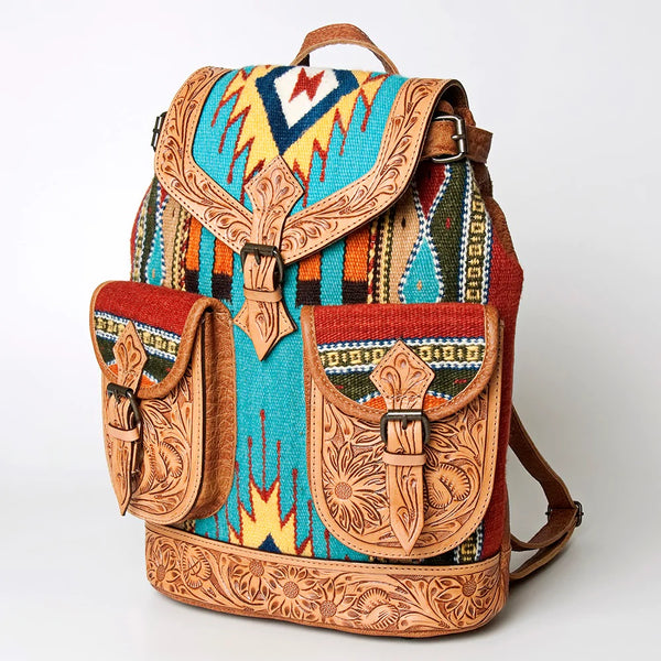 AMERICAN DARLING AZTEC SADDLE BLANKET BACKPACK – Stepp West display picture 2