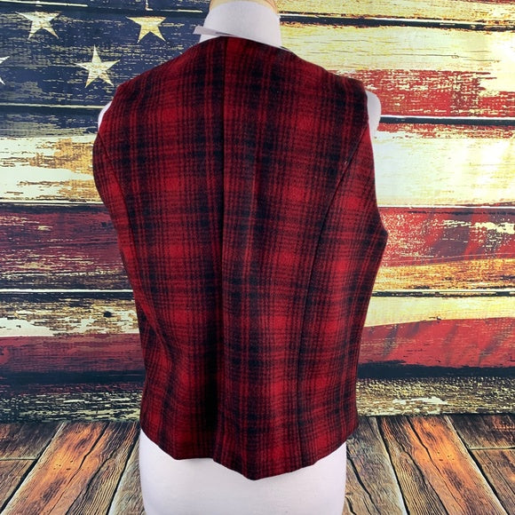 Wyoming Traders Men’s Wool Shirt - Red Plaid