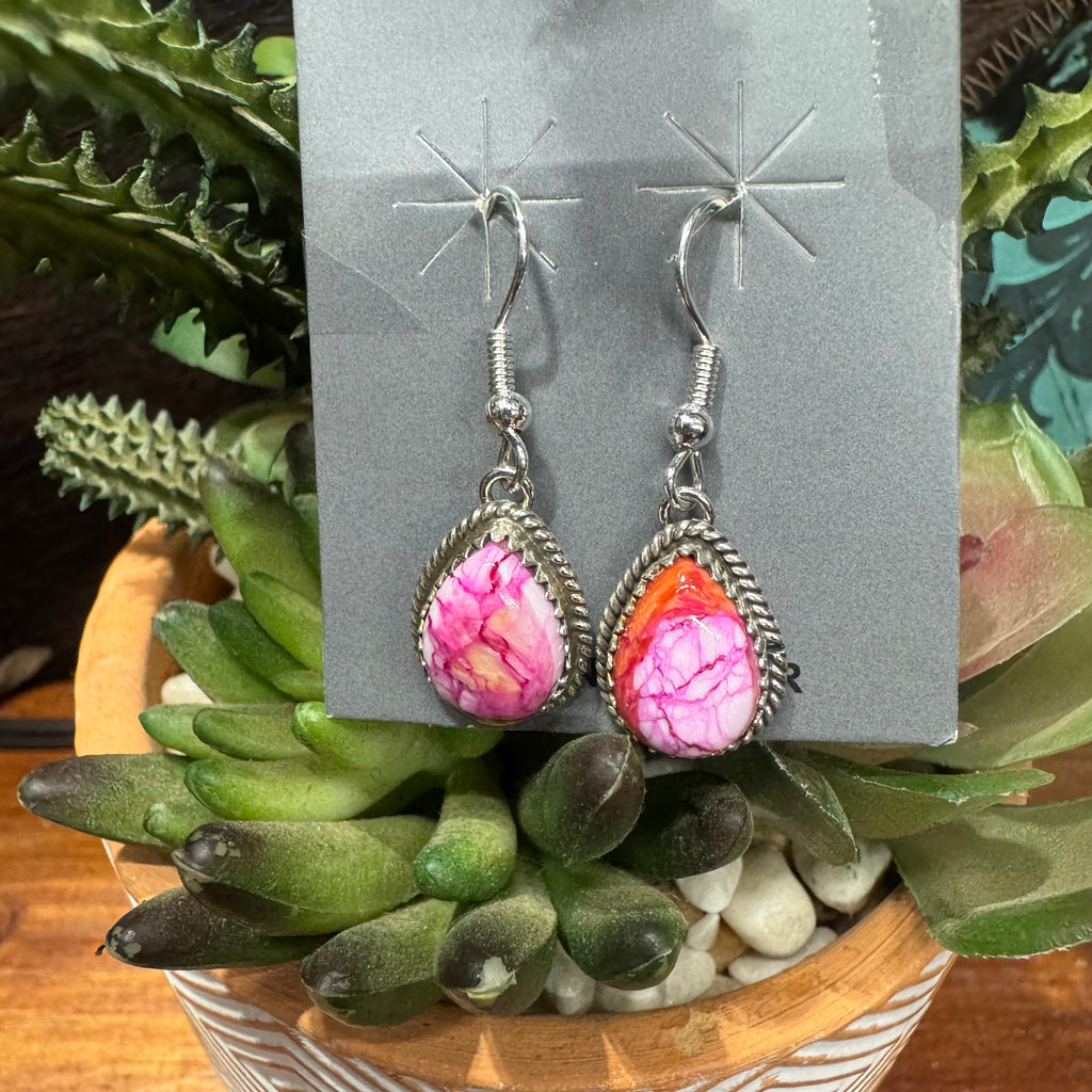 Navajo Dahlia Earrings