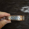 Wylie Secatero Copper & Sterling Silver Cuff