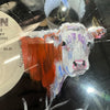 Hand Painted Hereford Head Record