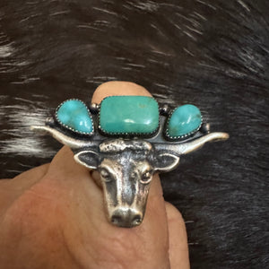 KB Billah Longhorn Ring