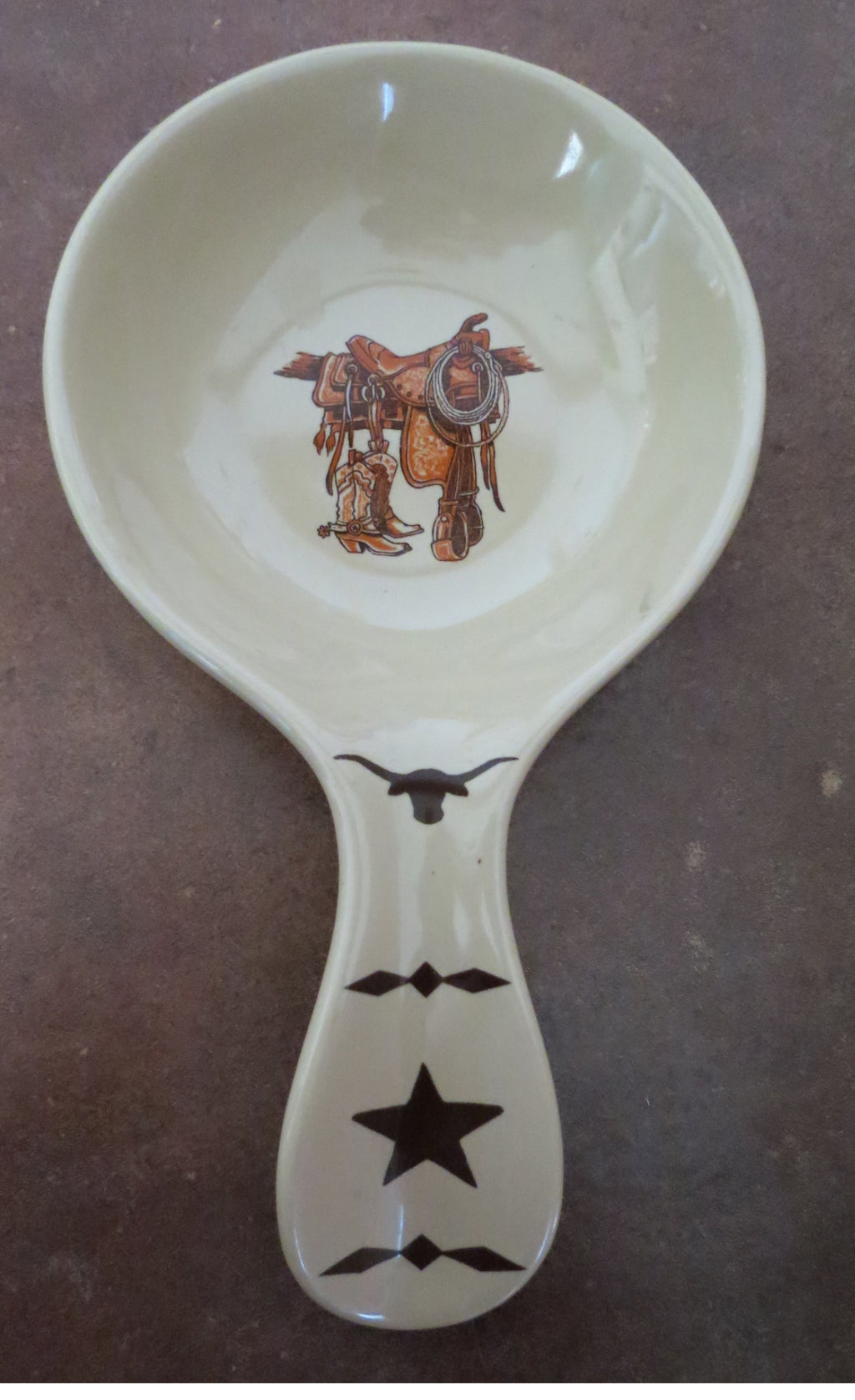 Spoon rest Boots and Saddle