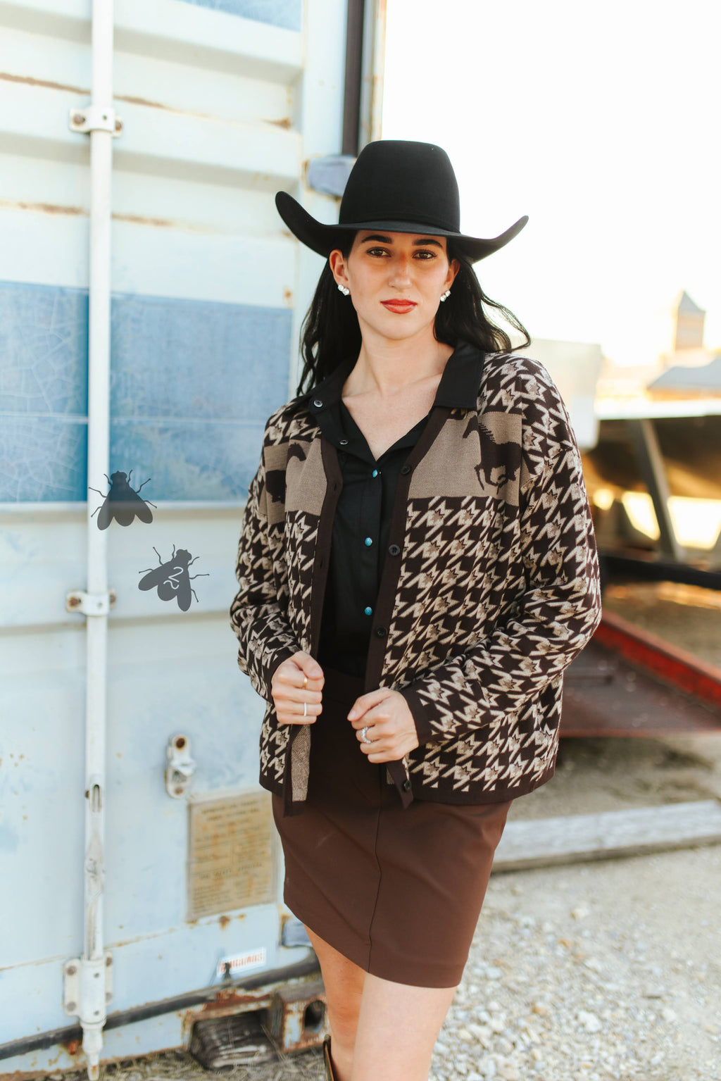 UPTOWN PONY Cardigan