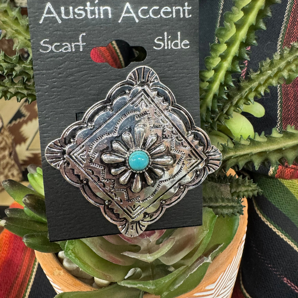 Scarf Slide Square Tq Stone