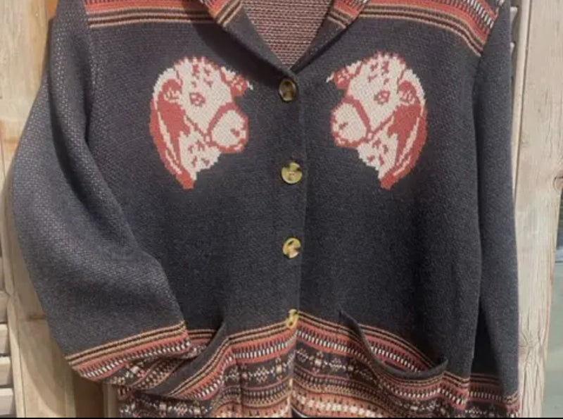 GREY HEREFORD Cardigan Kids