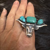 KB Billah Longhorn Ring