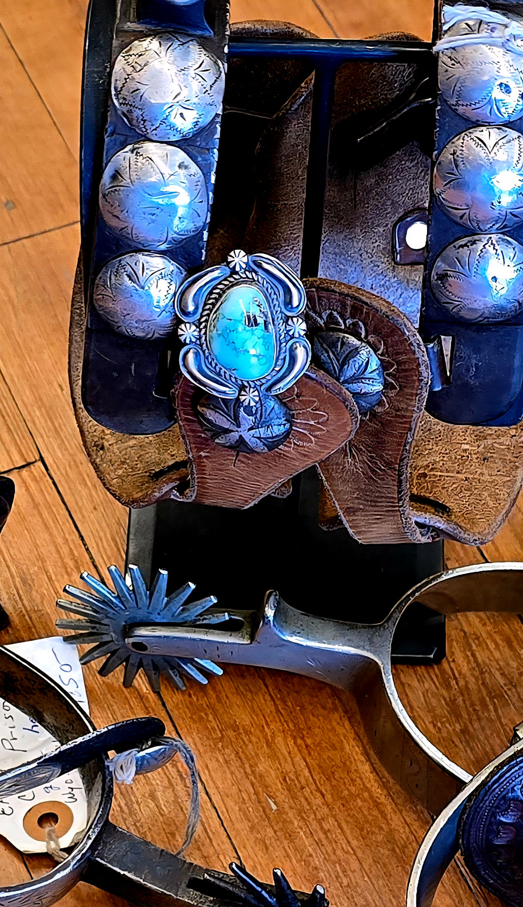 Royston Turquoise Ring Size 8.5