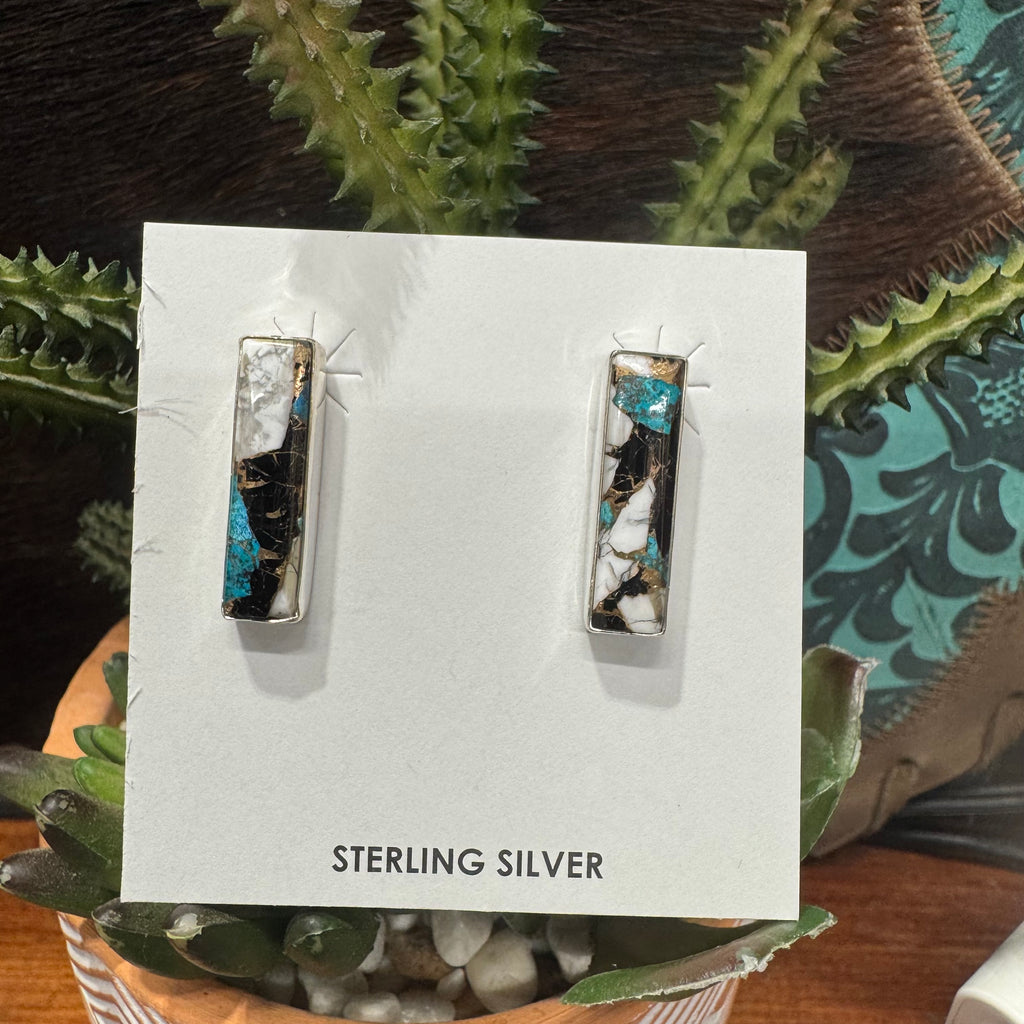 Kingman Krush BarTurquoise Earrings