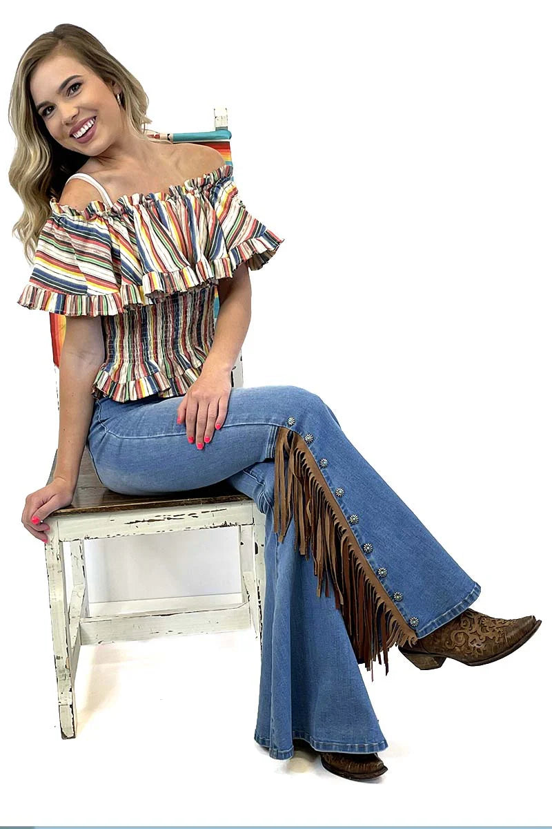 SERAPE CROP TOP