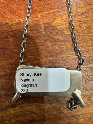 Sheryl Kee Kingman Bar Necklace