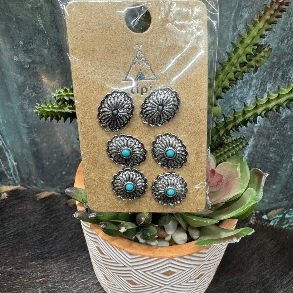 EARRING SET OF 3