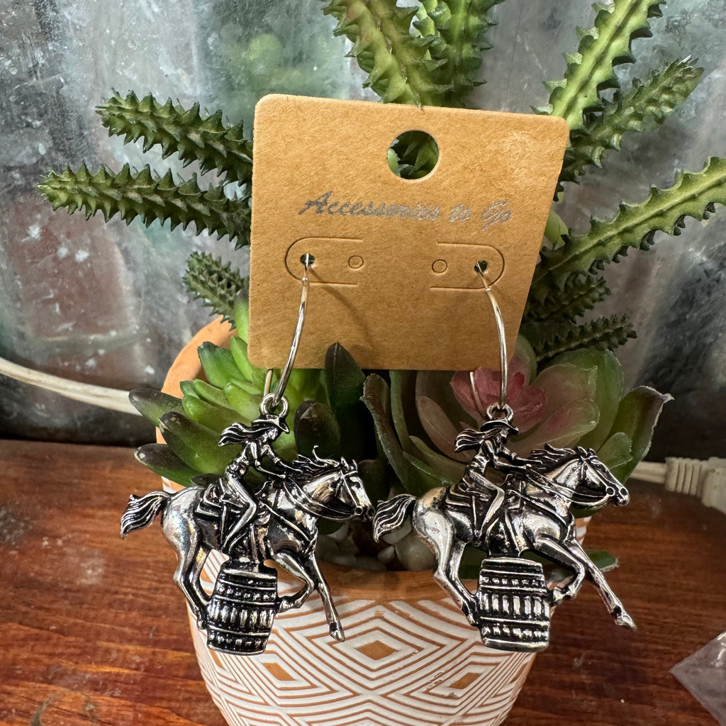 Barrel Racer Earrings