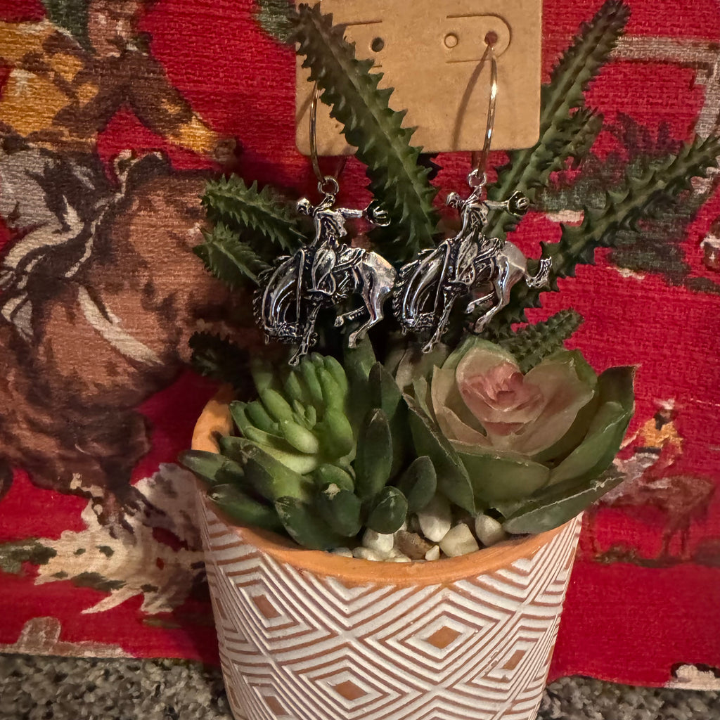 Buckin Bronc Earrings