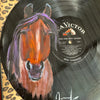 Hand Painted Bay Roan Horsehead Record