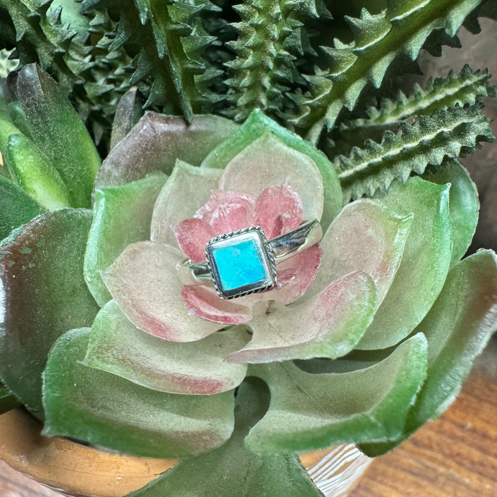 TURQUOISE SQUARE  RING