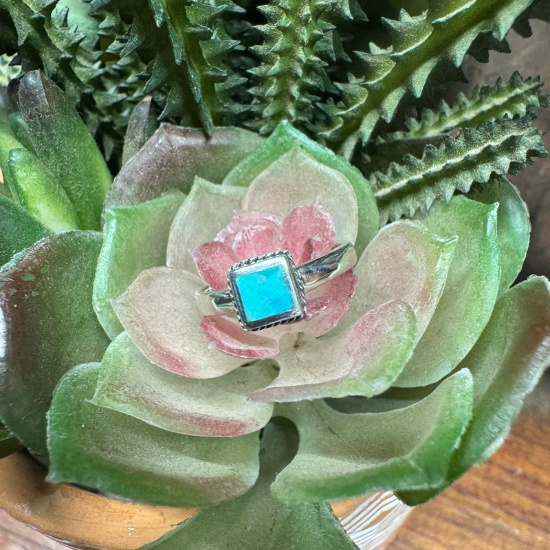 TURQUOISE SQUARE  RING