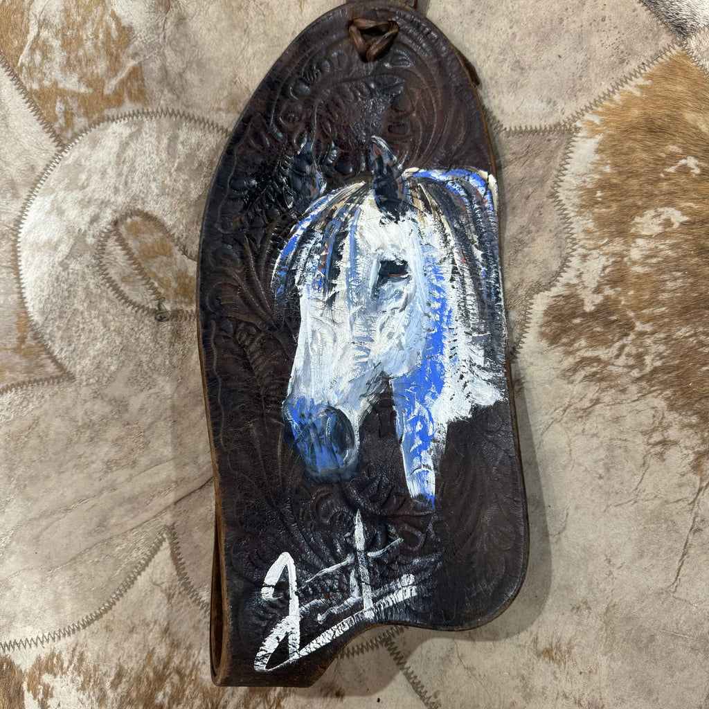 Hand Painted Horsehead Fender