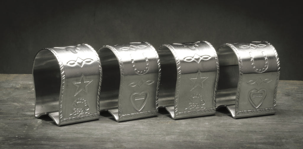 4 piece napkin ring