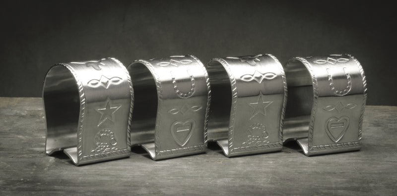 4 piece napkin ring