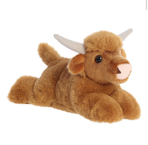 Aurora® - Mini Flopsie™ - 8" Highland Cow