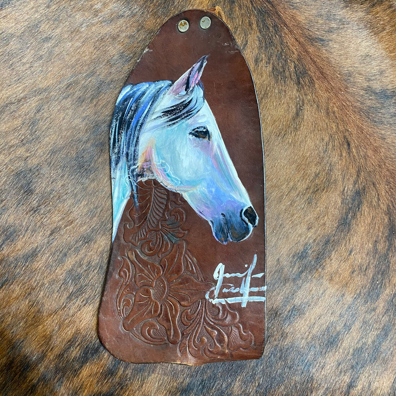 Hand Painted Horsehead Fender