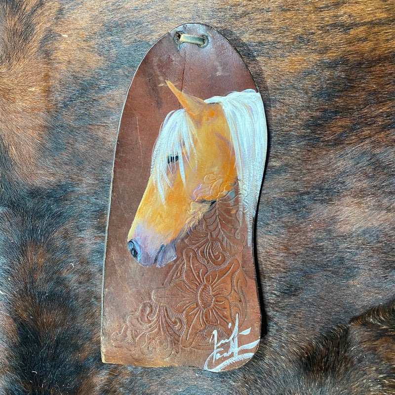Hand Painted Horsehead Fender
