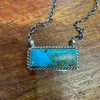 Johnny Dixon Kingman Bar Necklace