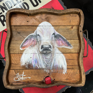 Hand Painted Brahman Tray