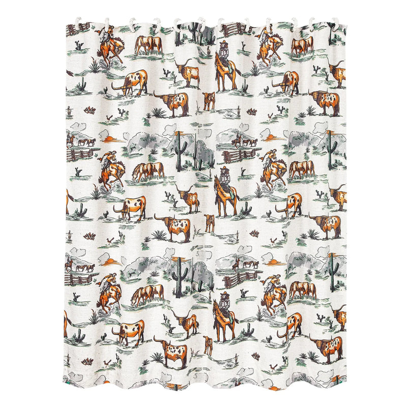 RANCH LIFE SHOWER CURTAIN