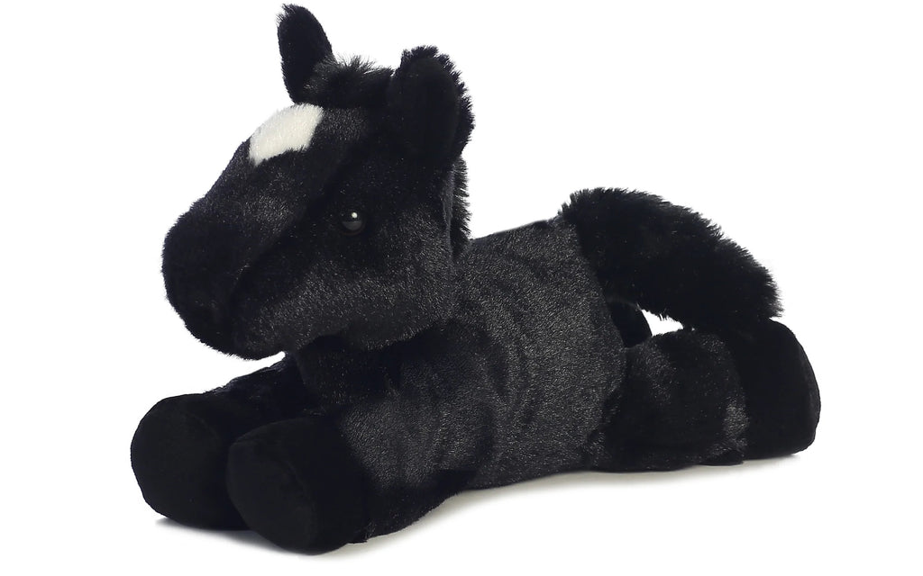 Aurora - Mini Flopsie - 8" Beau Black Horse