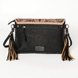 AMERICAN DARLING TOOLED LEATHER CLUTCH