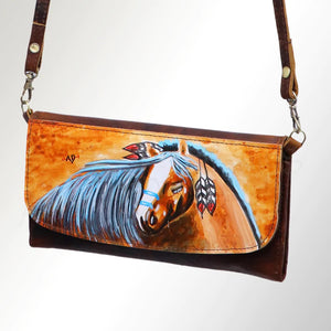 PAINTED WAR PONY WALLET