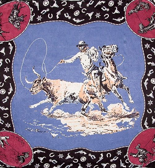 WYOMING TRADERS Limited Edition SILK WILDRAG