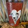 HAND PAINTED BRAHMAN WALL SCONCE
