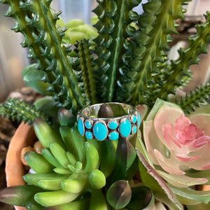 TURQUOISE STACKER RING