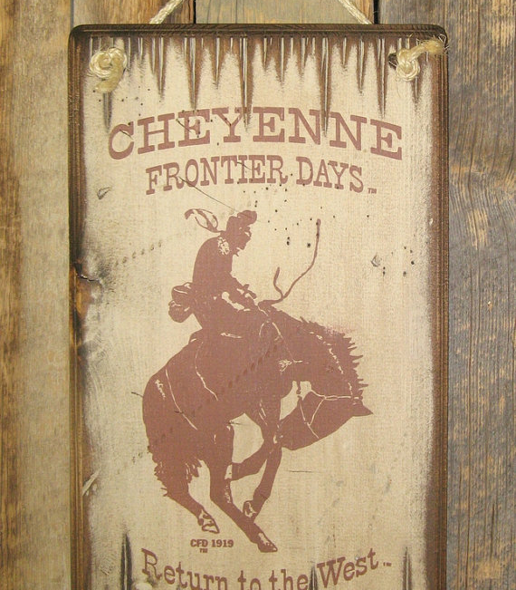 Cheyenne Frontier Days, Return To The WestRodeo Sign