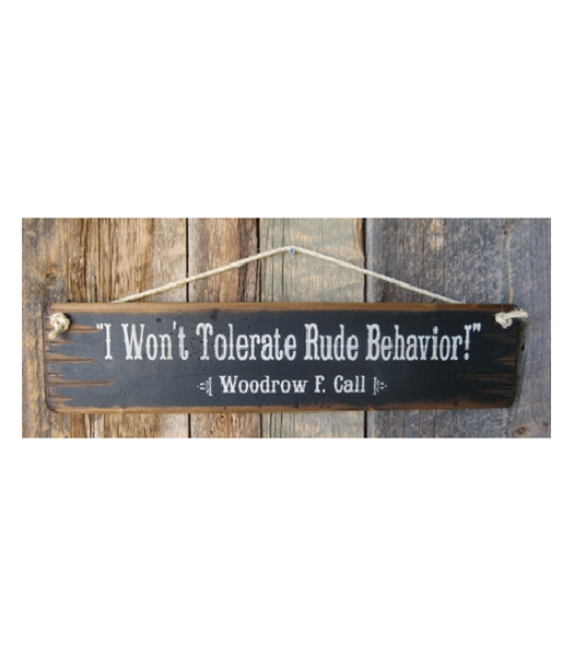 I Won't Tolerate Rude Behavior – Stepp West