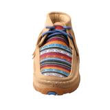 Twisted X Suede Fringe Serape Driving Moccasin