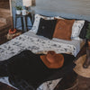 RANCH LIFE PRINTED REVERSIBLE QUILT SET