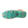 Twisted X Women's Brown and Turquoise Driving Moc