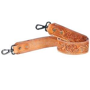 AMERICAN DARLING TOOLED LEATHER PURSE STRAP